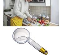 HEEPDD Cuchara para Servir Arroz, Cuchara Medidora de Plástico de Poliestireno para Arroz, Taza Medidora de 180 Ml, para Porciones de Alimentos que Ahorra Tiempo para Harina de Sopa de, Uso en la