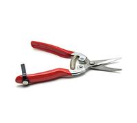 HEEPDD Cuchillas de Acero Ergonómico Rojo para Jardineros Hogar Paisajismo Recorte de árboles Corte de Ramas Cosecha de Frutas Podadora Manual Tijeras de Podar Tijeras de Podar de Acero Inoxidable