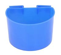 HEEPDD Cuenco de Plástico para Comida de Pájaros, para Loros y Palomas, Gran Capacidad, Fácil Acceso, Juego de 20 Piezas, Ideal para Accesorios para Jaulas (L)