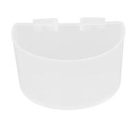 HEEPDD Cuenco de Plástico para Comida de Pájaros, para Loros y Palomas, Gran Capacidad, Fácil Acceso, Juego de 20 Piezas, Ideal para Accesorios para Jaulas (S)