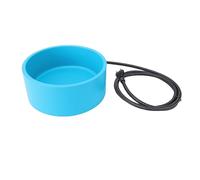 HEEPDD Cuenco para Perros con Calefacción Cuenco de Agua Calentado para Perros Al Aire Libre, 3,2 L de Gran Capacidad 30 W, para Mascotas con Calefacción Automática, Anticongelante de Invierno (GREEN)