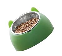 HEEPDD Cuenco para Perros y Gatos, Alimentación y Bebida 2 en 1, Diseño de Inclinación de 15°, Base Antideslizante, para Uso Doméstico (Perros)