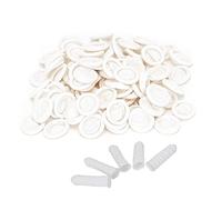 HEEPDD Cunas de Dedo de Látex de 100 Piezas, Protectores Anti Estáticos Desechables de los Dedos, para Hacer Joyas, Arte de Uñas, Usar Nan