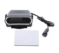 HEEPDD Desempañador de Calentador de Automóvil, Ventilador Antivaho para Vehículo de Calentamiento Rápido de 150 W, 2 Velocidades, Plug and Play de 12 V, ABS Compacto de 348 G,