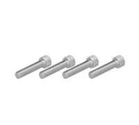 HEEPDD DIN 912 Kit de Perno Hexagonal Estándar para la Industria de la Construcción y la Catering, 4pcs M10X50 Hardware de Sujetador para la Industria de la Construcción y la Catering, 4pcs M10X50