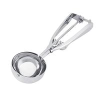 HEEPDD Dispara la Cucharada de Crema de Gatillo Antiasyeasy para el Ergonómico para la Feliz Crema de Acero de Acero (6 cm)