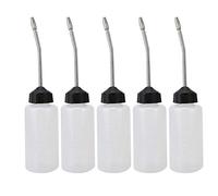 HEEPDD Dispensador de Aceite para Máquina de Coser, Set de 5 Piezas, Botella con Punta de Tuerca Alargada, 120 ml