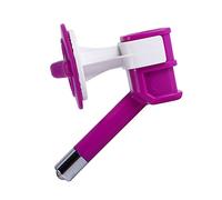 HEEPDD Dispensador de Agua para Mascotas, Boquilla Automática de Plástico sin Goteo para Perros y Gatos, Solución de Agua Limpia y Fácil de Instalar para Jaulas para Mascotas (Purple)