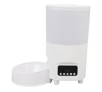 HEEPDD Dispensador de Alimentos, 3L Gran Capacidad Fuente de Alimentación USB Temporizador de Control Remoto Smart Pet Freeder en una Operación Inteligente Anti Overflow Automatic Pet Freefers Nan