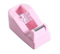 HEEPDD Dispensador de Cinta de Escritorio, Plástico Duradero, Fácil Corte de Cinta para Estudiantes de Oficina, Profesores de hasta 18 Mm de Ancho (PINK)