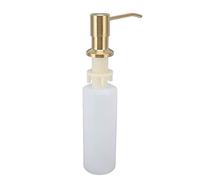 HEEPDD Dispensador de de Fácil Llenado, Dispensador de para Fregadero de Cocina de Acero Inoxidable de 300 Ml con Bomba Giratoria de 360 Grados, Recambio para Encimera para Cocina, Baño, de Manos