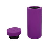 HEEPDD Dispensador de Detergente para Platos con Botella Exprimible de Silicona, Botella de Líquido Suave de Silicona, Fácil Recarga y Exprimido para Cocina y Baño Nan (Purple)