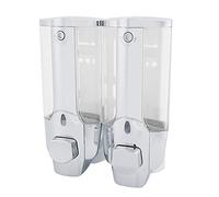 HEEPDD Dispensador de para Montaje en Pared, Bomba para Baño y Cocina, Capacidad de 350 Ml, Fácil Instalación, sin Fugas de Dispensador de para Montaje en Pared, Elegante Baño de Plástico (#2)