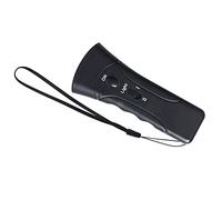 HEEPDD Dispositivo Antiladridos con Sensor Dual, Material ABS, Dispositivo de Entrenamiento para Perros con Control Ultrasónico y Batería, Ideal para Dueños y Entrenadores de Perros