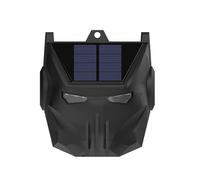 HEEPDD Dispositivo Solar Repelente de Animales, Disuasorio de Vida Silvestre con Luces Rojas Intermitentes y Diseño a Prueba de Lluvia, para Uso en Exteriores en Granjas y Jardines