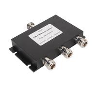 HEEPDD Divisor de Señal de TV de 3 Vías, Divisor de Potencia de 50 W, 698-2700 MHz, Comunicación para de Cine en Casa de Señal de TV de 3 Vías, Aleación de Aluminio, Electrónica de Consumo Nan