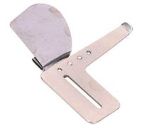 HEEPDD Dobladillo de Borde, Pie de Dobladillo de Metal para Máquinas de una Sola Aguja, Juego de 9 Tamaños para Máquina de Coser de Acabado de Tela de Precisión y Sus Accesorios (1/2)