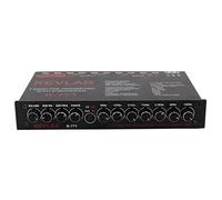 HEEPDD Ecualizador Gráfico de Audio para Automóvil EQ Ajustable de 7 Bandas con Ganancia Variable Filtro de Paso bajo de 18 DB 35 Hz a 250 Hz para Conductores Que Viajan Al Trabajo Viajes por