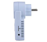 HEEPDD Enchufe Inteligente GSM, Salida de Temporizador de Control Remoto, Sensor de Temperatura, Toma de Corriente de 110 a 250V para Oficina en Casa (Versión en inglés estándar europeo)