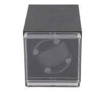 HEEPDD Enrollador Automático de Reloj Enrollador de Reloj Individual 5 Direcciones de Rotación Silencioso Antimagnético ABS Compacto con Batería de CA para Relojes Mecánicos (Gray)