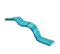 HEEPDD Escalera de Escalada para Hámster para Mascotas de 6x50 CM, Puente Colgante de Juguete para Animales Pequeños y Pájaros Escalera de Escalada para Hámster para Mascotas de 6x50 CM, de Madera Nan