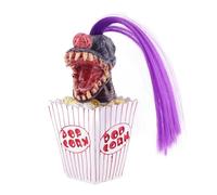 HEEPDD Estatua de Resina de Payaso de Palomitas de Maíz de Película de Terror, Obra de Arte única Tallada a Mano, Decoración de Payaso Espeluznante para Halloween, 15x7x7cm (#2)