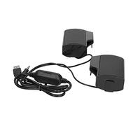 HEEPDD Estéreo con Clamp/Holder para Computadora de Escritorio y Monitor Altavoces para Computadora Portátil Barra de Sonido con Cable Alimentada por USB Nan Electrodomésticos