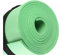HEEPDD Esterilla de Yoga EVA Fitness Mat de 0.157 in de Grosor, Almohadilla de Ejercicio Antideslizante, 68,1 X 23,6 Pulgadas, Ligera para Yoga, Pilates, Estiramiento, Gimnasio en Casa, Uso en (GREEN)