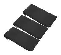 HEEPDD Estuche de Neopreno para Lápices, Bolsa de Almacenamiento Suave para Bolígrafos, Paquete de 3, 5 X 10 X 20 Cm, Gran Capacidad, Resistente Al Agua, Organizador Ligero para la Escuela, Oficina,