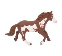 HEEPDD Figura de Caballo, Material de PVC, Modelo de Caballo en Miniatura Resistente, Decoración de 6,1 X 1,6 X 4, Pulgadas para Niños y Adorno de Herramienta Educativa