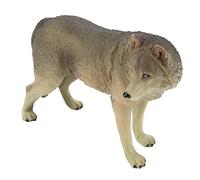 HEEPDD Figura de Lobo de Juguete, Modelo de Lobo de PVC Realista con Detalles Finos, Educación Infantil o Coleccionistas, Decoración del Hogar de Aproximadamente 6,9x2,4x5,3 Pulgadas