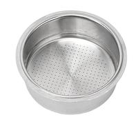 HEEPDD Filtro de Acero Inoxidable, Cesta Presurizada de café Reutilizable de Primera Calidad para Máquinas de 2,01 a 2,07 Pulgadas, sin Fondo, Uso en Cafetería en Casa, Garantiza una Preparación