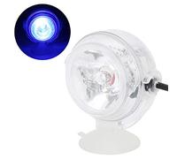 HEEPDD Foco Subacuático, Luces de Pecera de PVC, Peceras para Acuario (Foco-Azul)