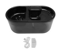 HEEPDD Fuente de Agua de Mascotas, Dispensador de Agua de la Fuente de Bebida de Mascotas de 4.5l con Filtro Incorporado de Alta Capacidad de de Gato Inteligente con Tazón de (HEEPDDbkg1hpax5y-12)