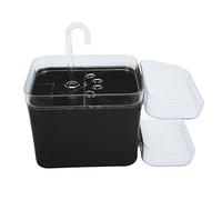 HEEPDD Fuente para Mascotas, dispensador de Agua para Perros con de purificación de 4 filtros Plus con Kit de grifos para Interiores y Exteriores (Black Jane Eyre [Grifo])