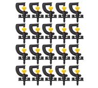 HEEPDD G de Boquillas de Atomización de Tipo G, 20 Piezas de Material PP Práctico de Boquillas de Atomización de Tipo Humidificación y Enfriamiento de Neblina para el Jardín de la Granja Al Aire