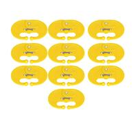 HEEPDD Genero de Ternero, 10 Pcs ABS Vaca Nariz de Vaca Espina de Ternero Weaner Suceder Preventer Animal Animal Equipo de Alimentación para el Ganado de de Pantorrilla Evita que las Orejas de