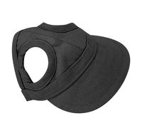 HEEPDD Gorra para y Gato, Sombrero Ajustable de Lona para el Sol con ala para Protección UV, Actividades Al Aire Libre, Moda, Rosa, Negro, Azul, S M L (L)
