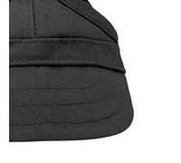 HEEPDD Gorra para y Gato, Sombrero Ajustable de Lona para el Sol con ala para Protección UV, Actividades Al Aire Libre, Moda, Rosa, Negro, Azul, S M L (S)