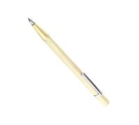 HEEPDD Grabero de Cerámica de Vidrio Scriber Scriber Pen Terribro Delgado Pocket de Bolsillo Portable 1pc Marca Precisa Oro, Plata 5.7 Pulgadas (Gold)