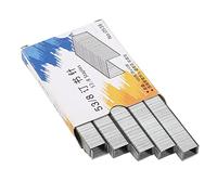 HEEPDD Grapa de Alambre Galvanizado, Suministros para Pistola de Clavos 53/8 para Oficina y Escuela Grapa de Alambre Galvanizado, Grapadora Manual Duradera Nan Suministros de Oficina y Escuela