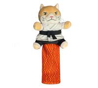 HEEPDD Guante de Lucha para Gatos de Juguete Interactivo con Acolchado para Cachorros y Gatitos, Juguete Suave Antimordeduras, Diseño de Karate Kitty, Articulaciones (de Marionetas para