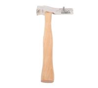 HEEPDD Hacha Magnética para Techos de 17 Oz, Martillo para Techos de Acero Al Carbono, Herramienta de Reparación del Hogar Resistente con Función de Extracción y Golpe de Clavos para