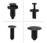 HEEPDD HE28 330 Piezas Clips de Ajuste Automático Pasadores de Plástico para GM Compatible con 12 Tamaños Caja de Almacenamiento Incluida para Mecánica y Reparaciones de Bricolaje Reemplazo de