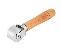 HEEPDD Herramienta de Laminado de Pegamento Artesanal de Cuero, Herramienta de Rodillo de Acero de Alto Carbono sólido Rodillo para peletería Herramienta de Laminado de Capa pegada Leathercr(26MM)