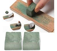 HEEPDD Herramienta de Trabajo de Dy Dy Leather Craft 2pcs 30 G de Cuchillo de Cuero Pastización de Pulido de Cuchillo de Verde Pasta Abrasiva