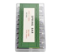 HEEPDD Herramienta Profesional de Reparación de Relojes, Juego de Barras de Fricción de Pasador de Reloj de Acero Inoxidable de Primera Calidad, 300 Piezas para Relojería Doméstica