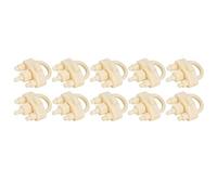 HEEPDD Interruptor de Bebedero para Pollos de 10 Piezas, Válvula de Bebedero Automático de Plástico en Forma de U para Equipos de Granja Avícola, Se Adapta Al Plasson de 3,1x2,4x1,8 Pulgadas