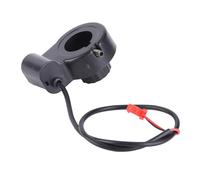 HEEPDD Interruptor de Manillar de Motocicleta, Botón de Arranque de Bocina Universal ABS para Control de Manillar de 22 Mm 12 V, 2 Cables Plug and Play, Carcasa Compacta para Scooter ATV Cruiser