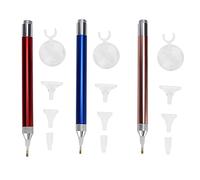 HEEPDD Juego de Bolígrafos Luminosos para Pintar con Diamantes, Herramienta con Lupa y Brocas para Entusiastas del Arte del Diamante Juego de Bolígrafos Luminosos para Pintar con, Decoración del